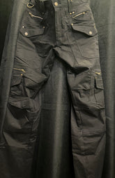 Black samurai pants