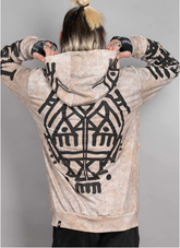 Paleo Grey Hydro Plazma Man Hoodie
