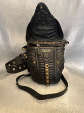 Hand Crafted Genuine Leather Belt Bag with Trident ~One of Kind!