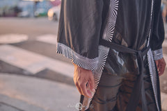 Nomad Kimono Natural Unisex Party and Streetwear