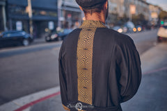 Nomad Kimono Black and Gold