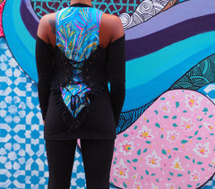 Psychedelic Aura Steam Punk Vest