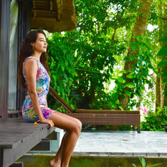 Psychedelic Aura Mod Dress