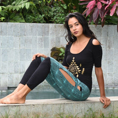 Psychedelic Print Pants