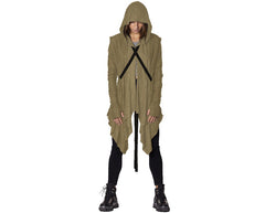 Crime Plazma Hoodie Camel