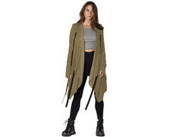 Crime Plazma Hoodie Camel