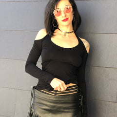 Superhero halter tunic