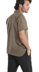 Geometric Vision Man Button down