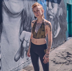 La Rebelle Psychedelic Top/Bra