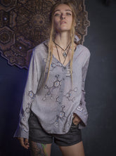 SHIRT WOMAN LONG SLEEVES / BAMBOO FIBERS _ LSDNA