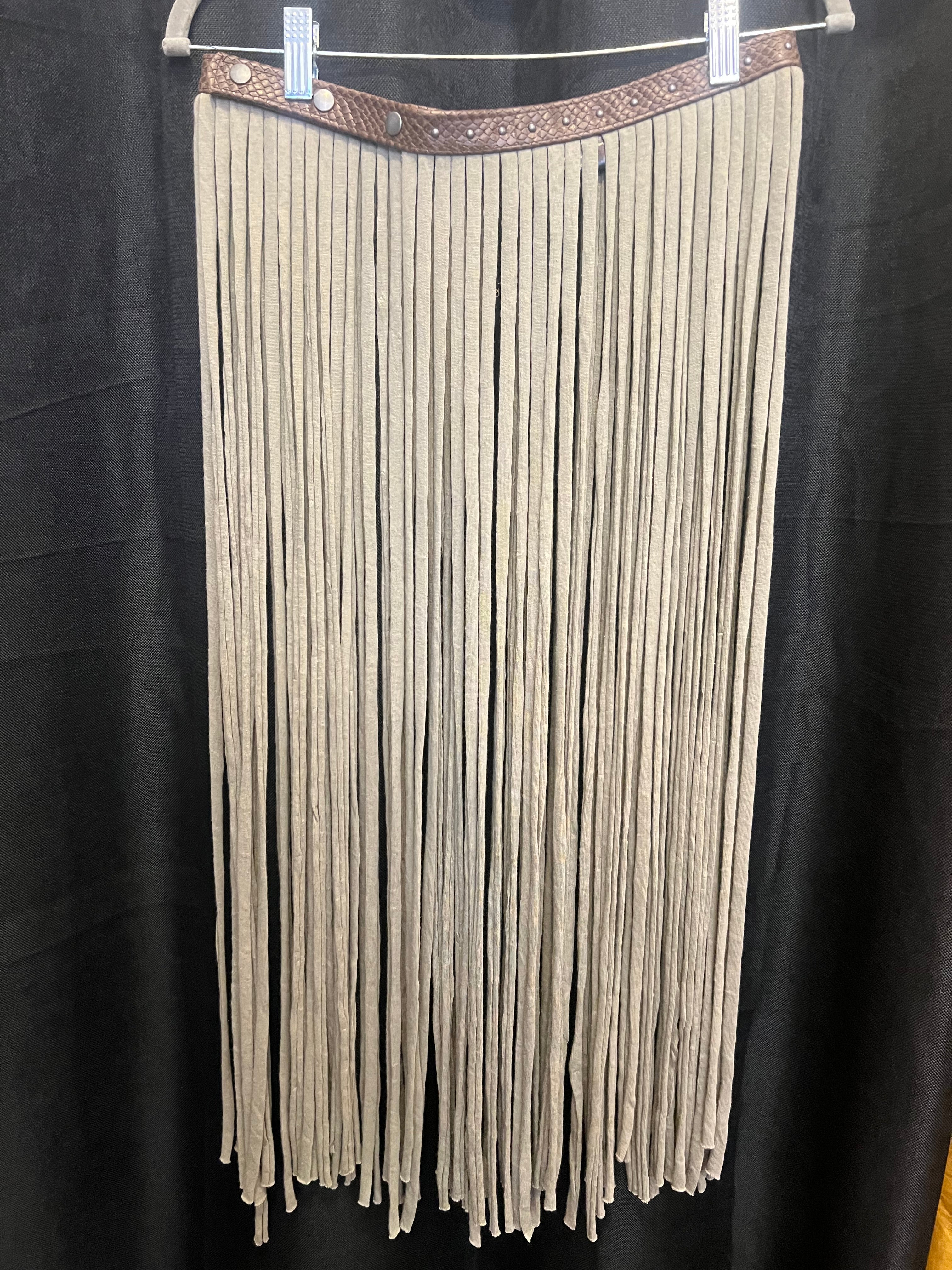 Nomad Spirit Fringe Skirt