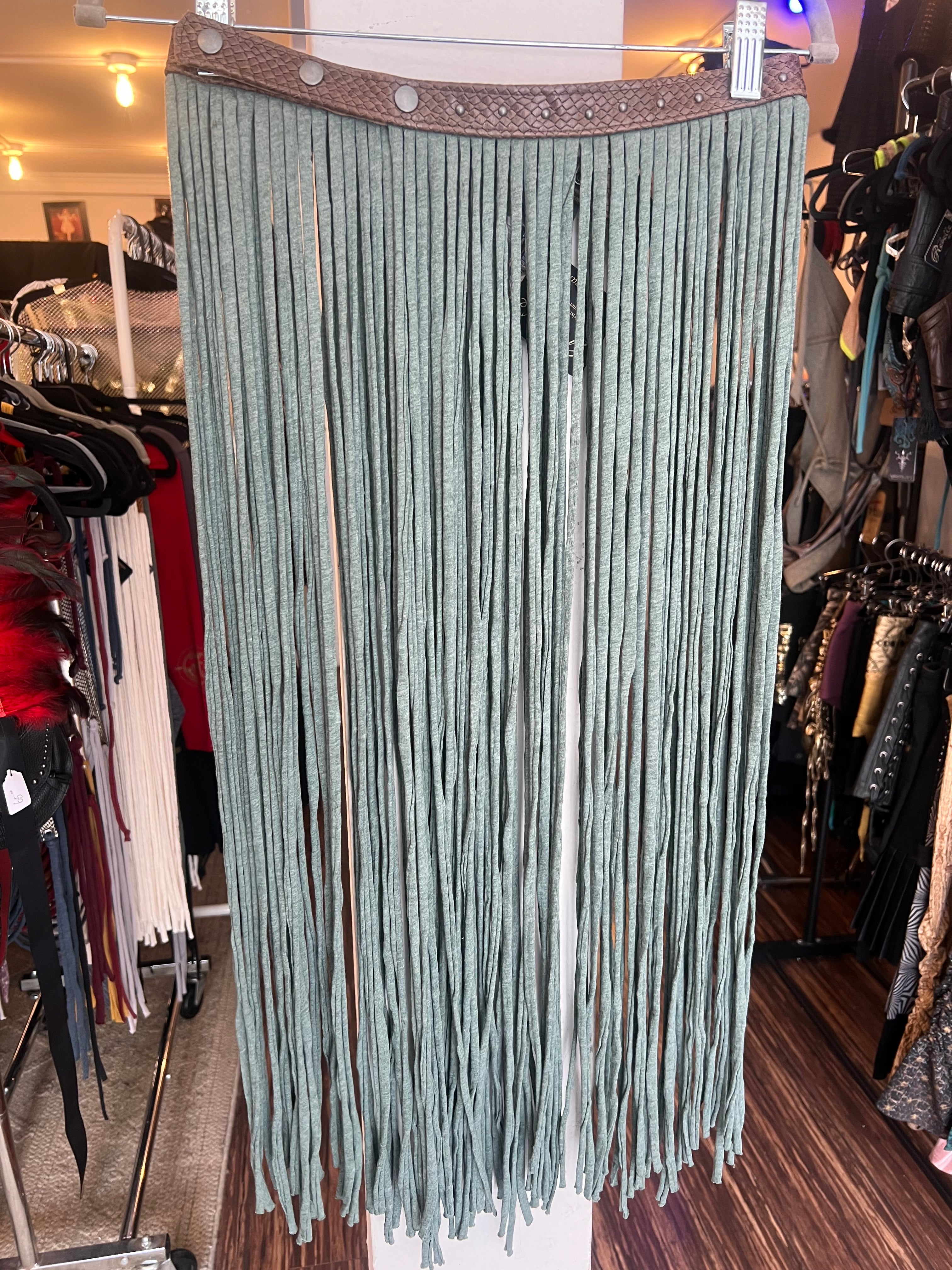 Nomad Spirit Fringe Skirt