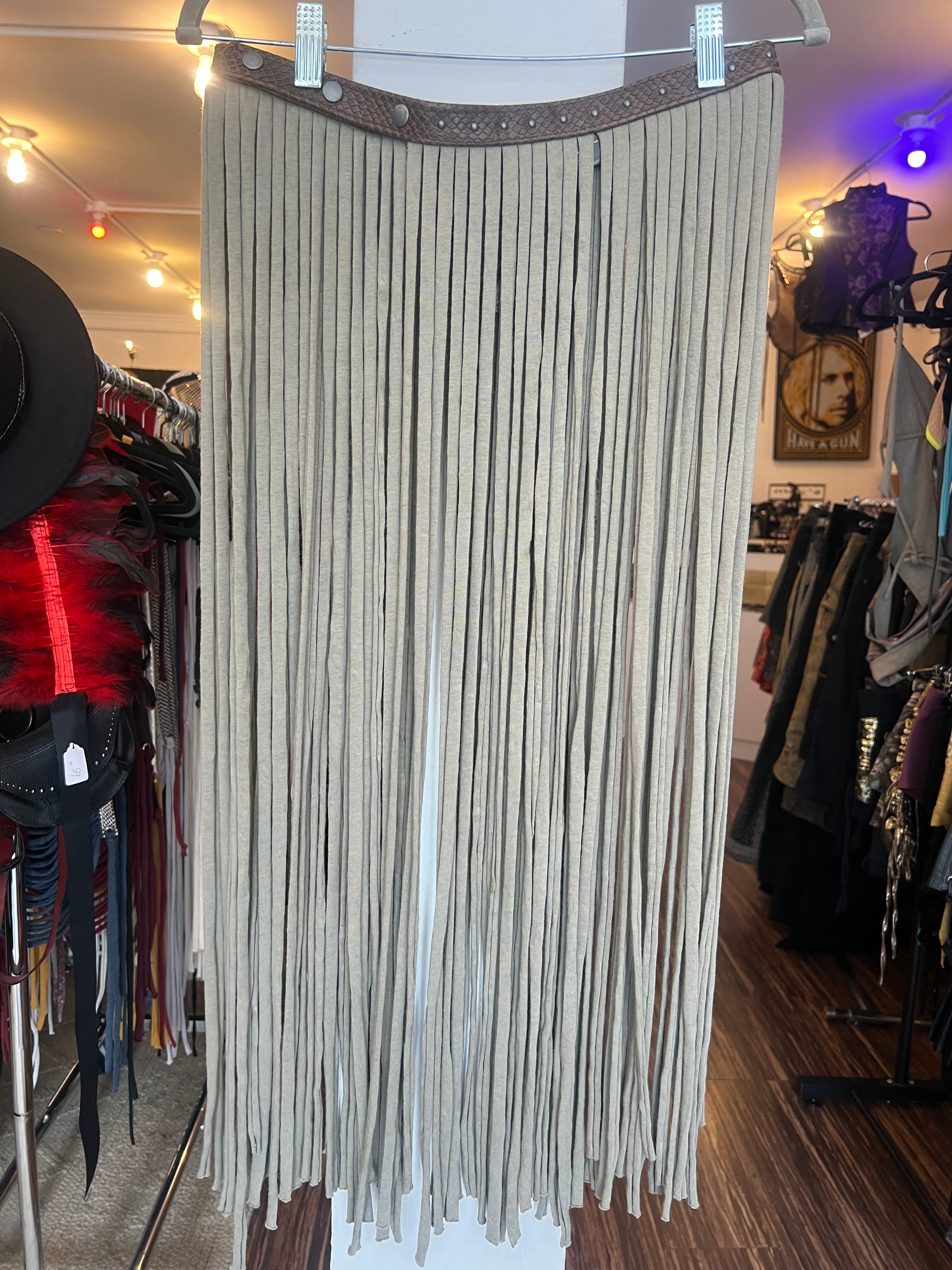 Nomad Spirit Fringe Skirt