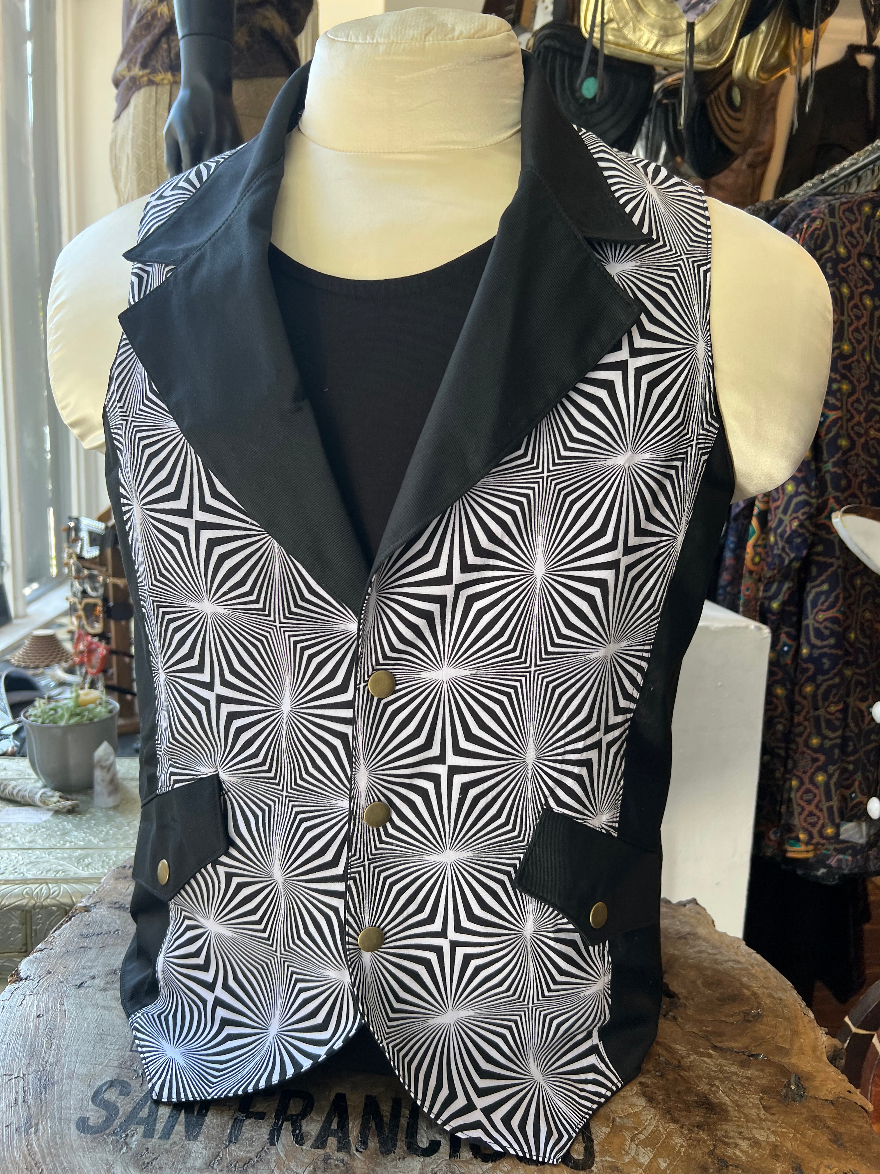 Rebelle Cotton Collar Vest