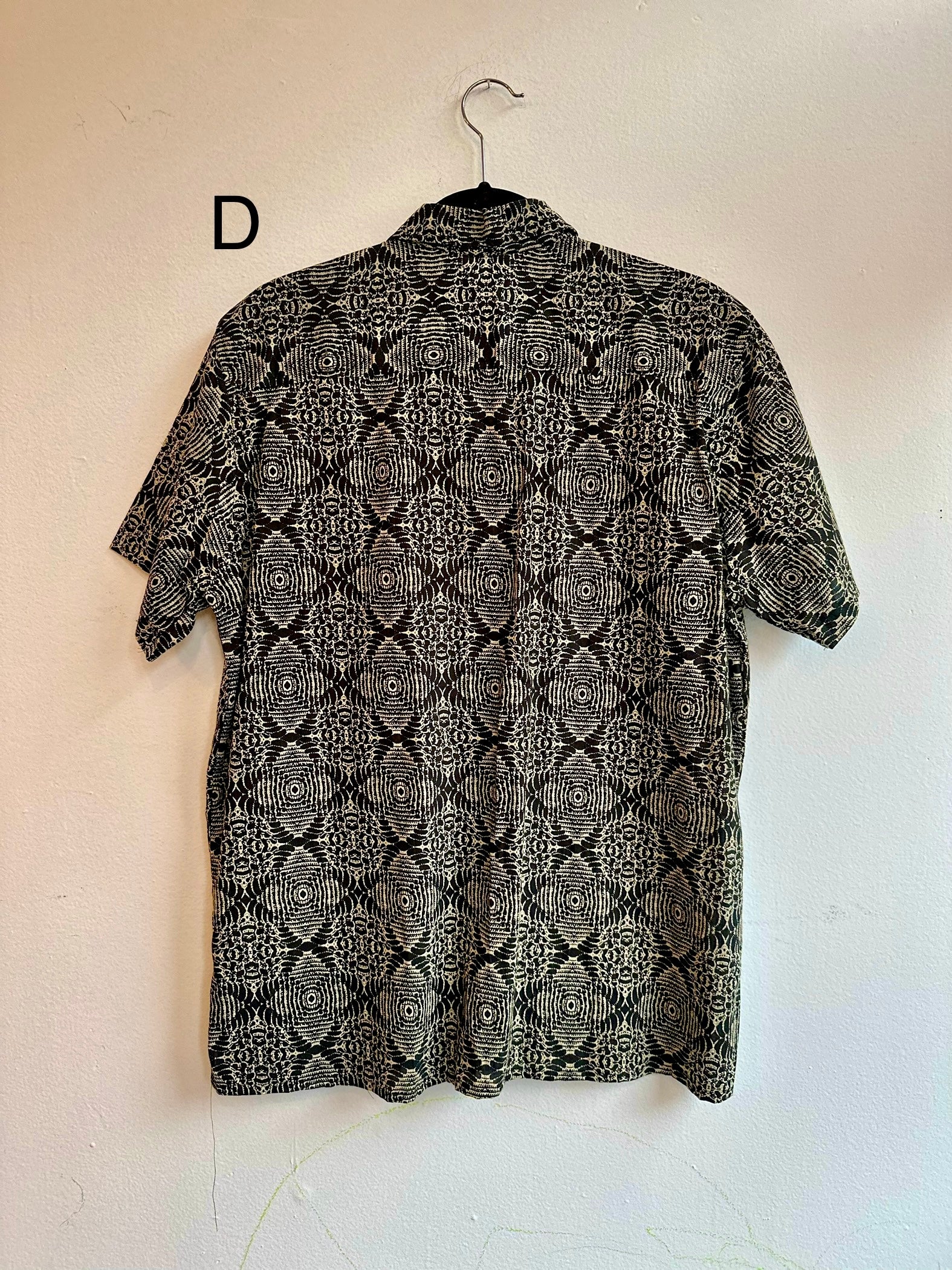 Geometric Vision Man Button down