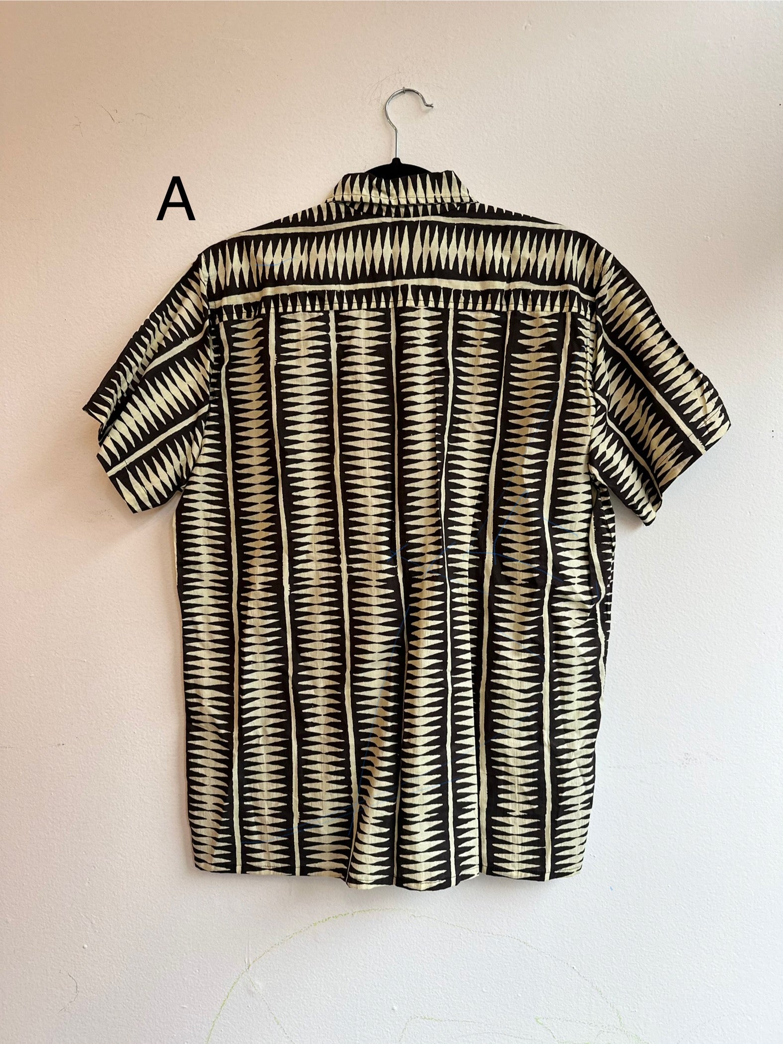 Geometric Vision Man Button down