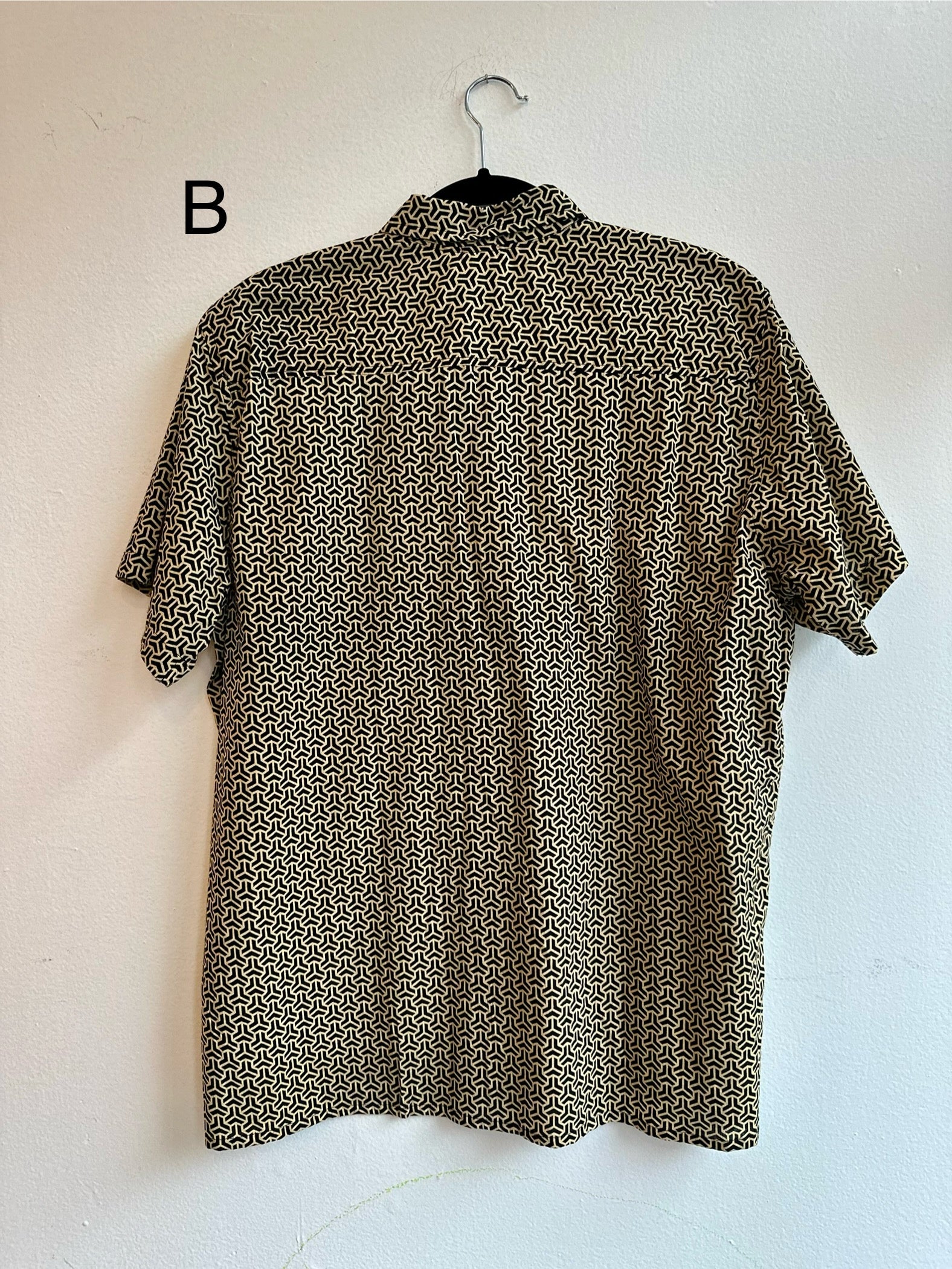 Geometric Vision Man Button down