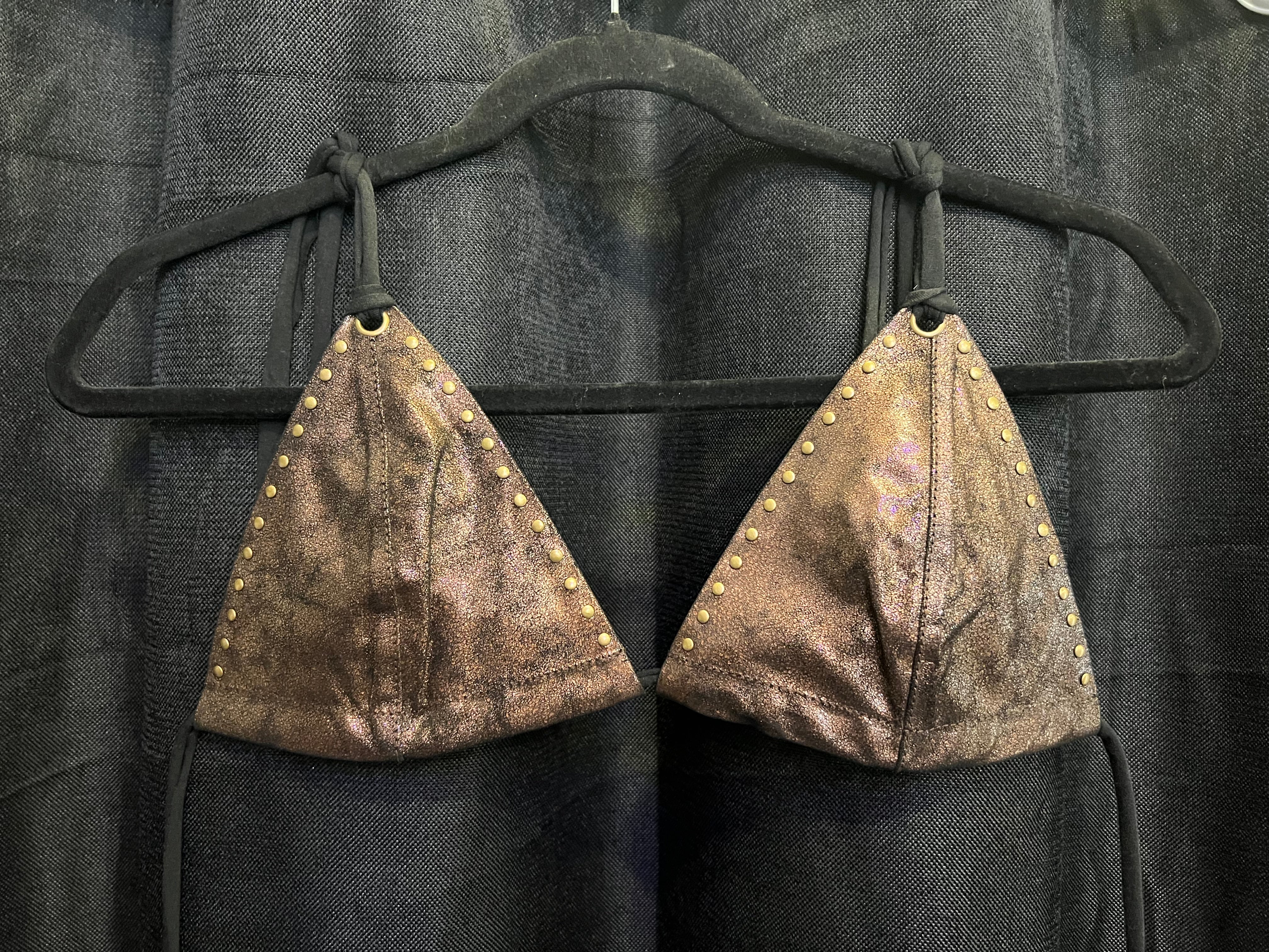 Leather Bra Fullia