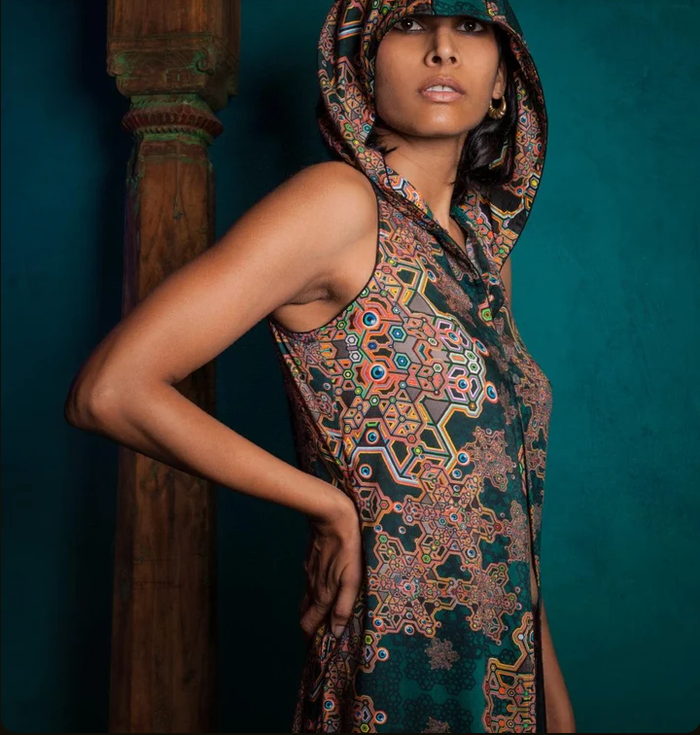 Hooded Dress