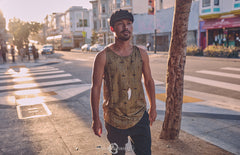 Psychedelic Print Tank Top