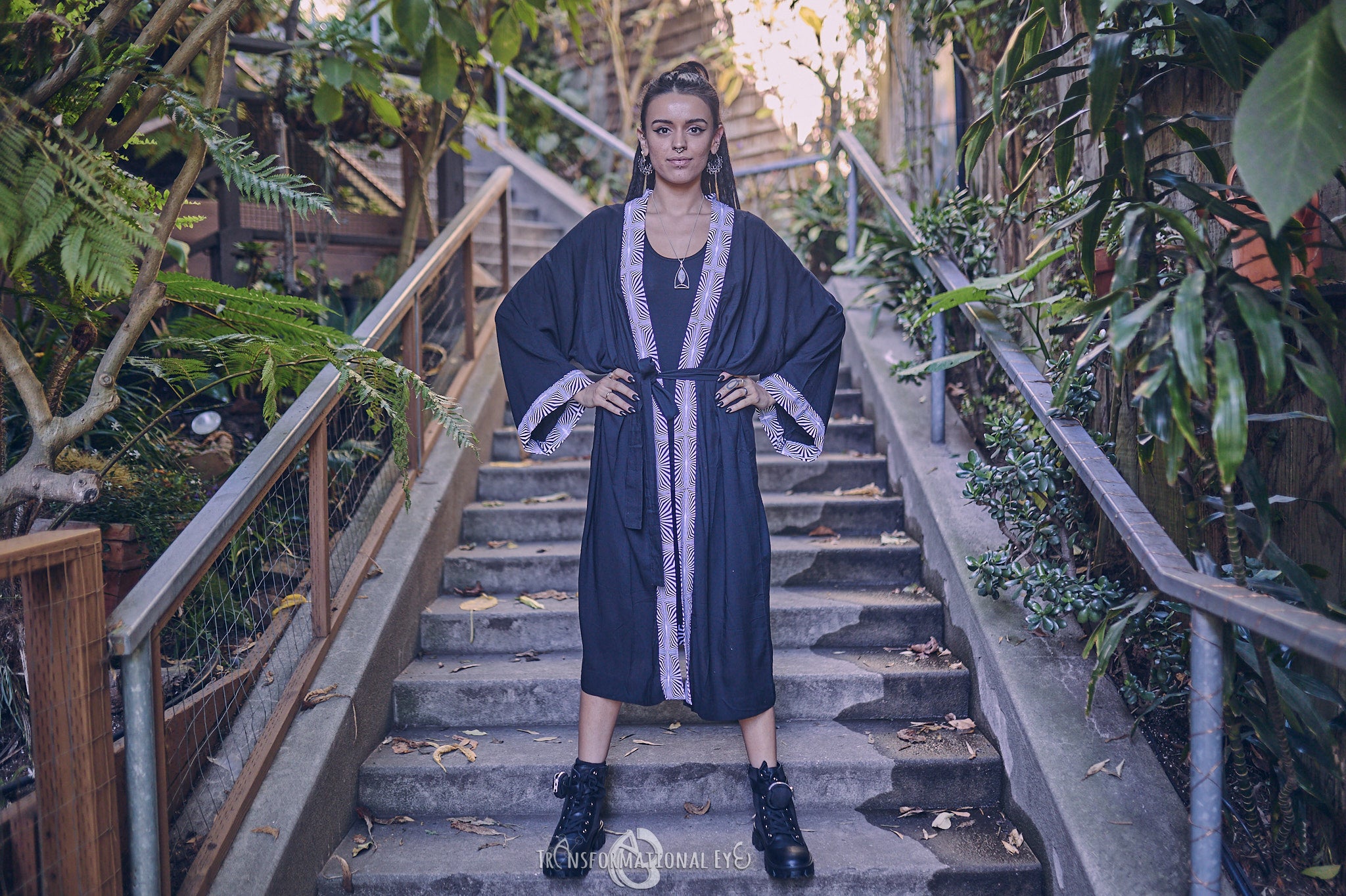 Nomad Kimono Natural Unisex Party and Streetwear