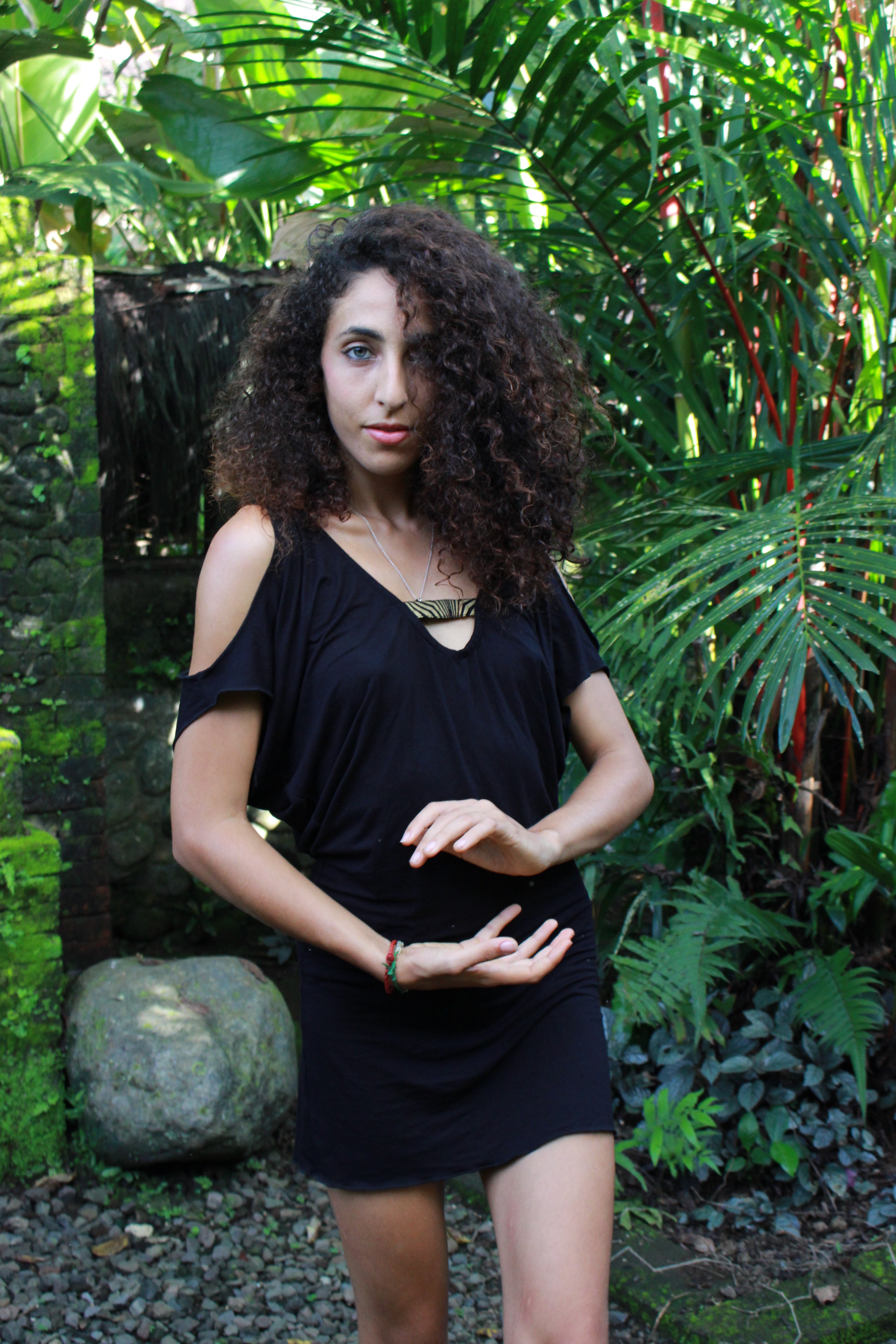 Sandra backless dress