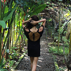 Sandra backless dress