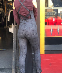 Catsuit Onesie with Geometric Print