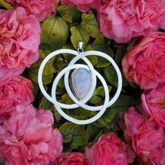 Moonstone Infinite Necklace