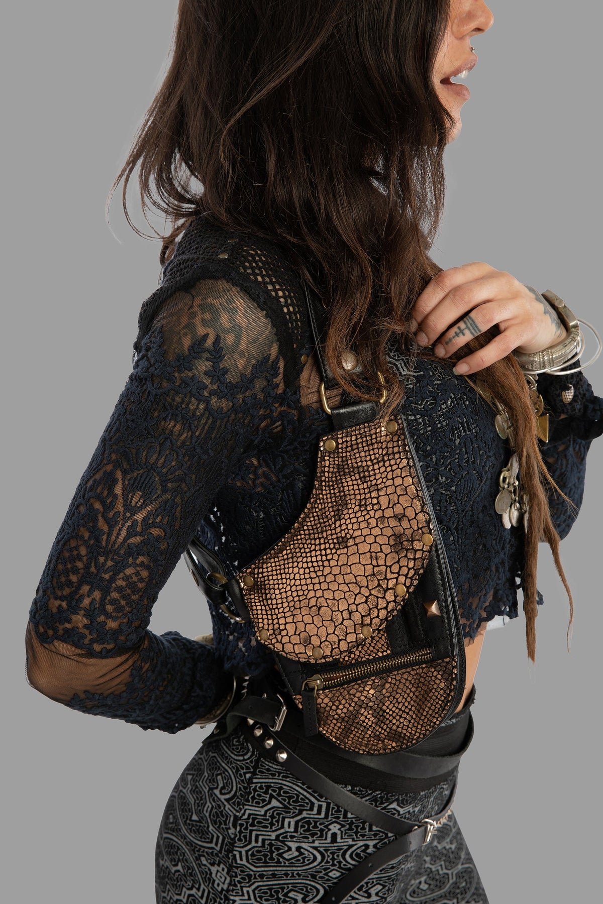 Holster Bag in 100% leather