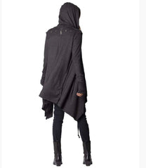 Crime Hoodie Black