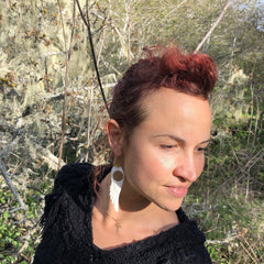 Feather freedom and lust for life Earrings