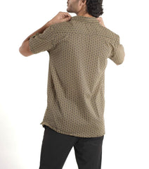 Geometric vision Man Button Down Shirt