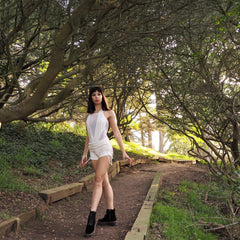 Rombus Print Shorts
