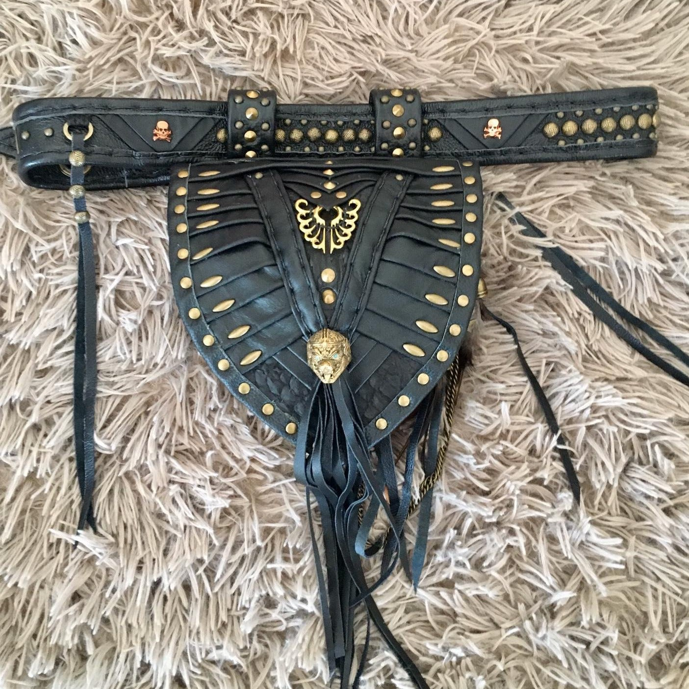 Handmade Beltbag Leather Art