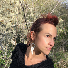 Feather freedom and lust for life Earrings